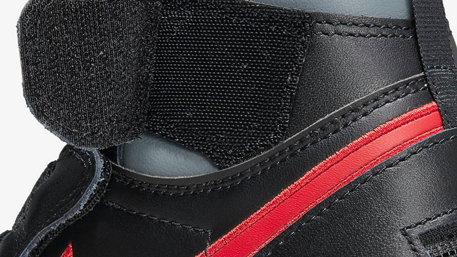 Giày Nike Air Jordan 1 High FlyEase GS 'Smoke Grey Gym Red' DC7986-006 - Ảnh 6