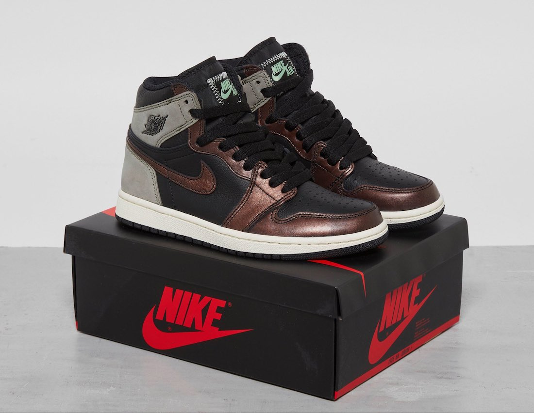 Giày Nike Air Jordan 1 Retro High OG 'Patina' 555088-033 - Ảnh 3