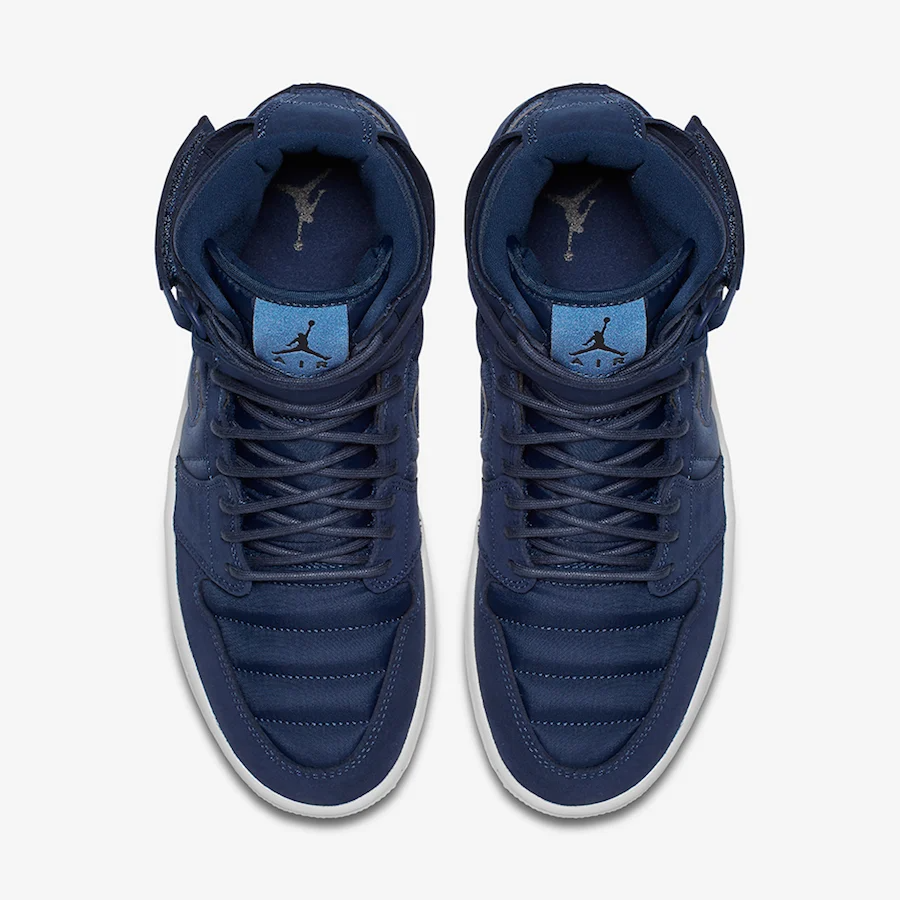 Giày Nike Air Jordan 1 High Strap 'Midnight Navy' 342132-400 - Ảnh 4