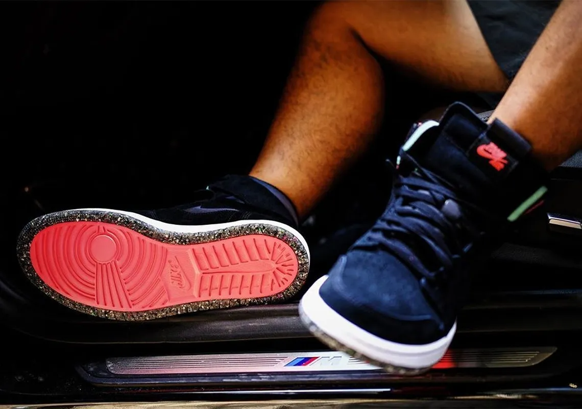 Giày Nike Air Jordan 1 High Zoom Comfort 'Court Black' CT0978-005 - Ảnh 3