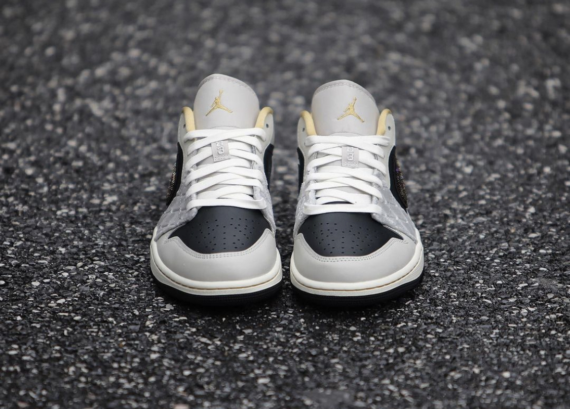 Giay Nike Air Jordan 1 Low 'Beaded Swoosh' DV1762-001