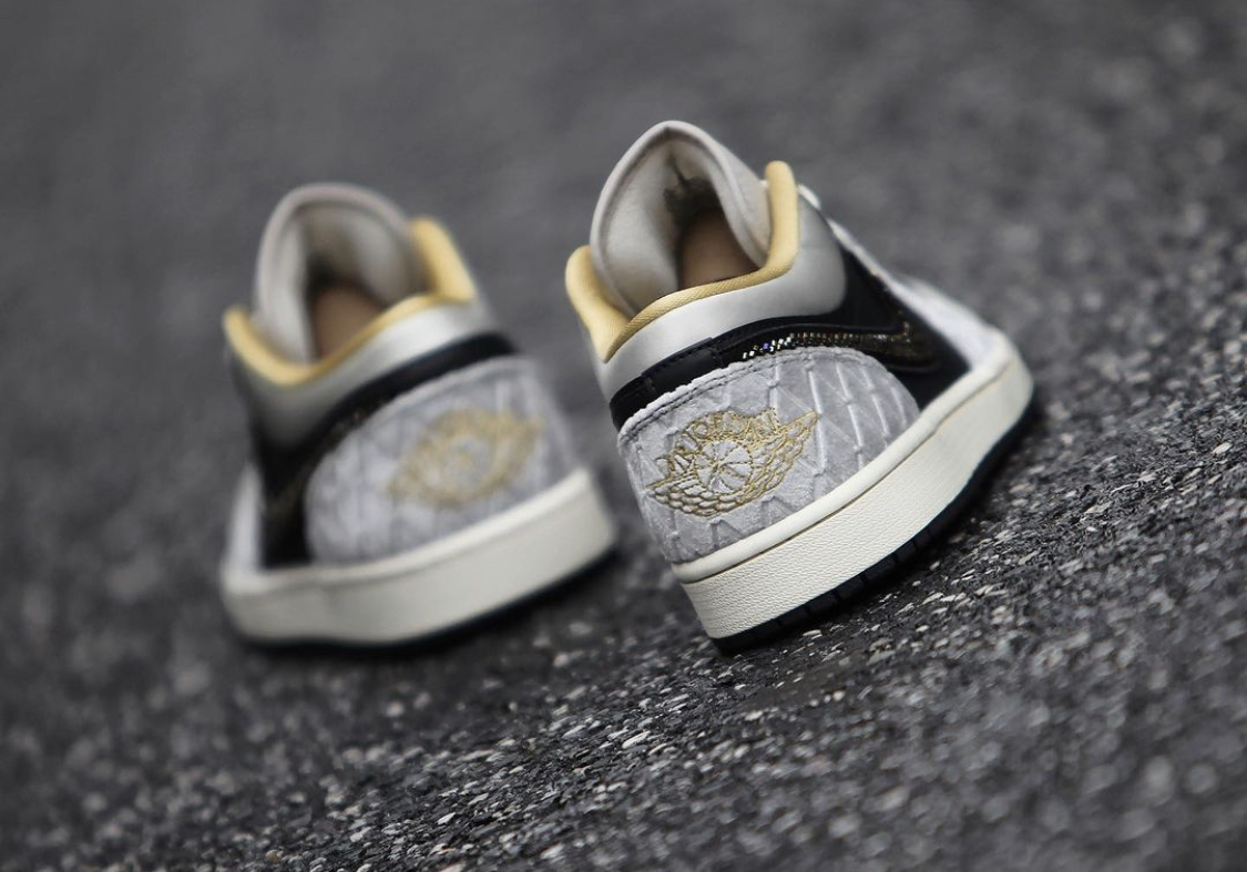 Giay Nike Air Jordan 1 Low 'Beaded Swoosh' DV1762-001