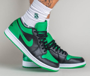 Giay Nike Air Jordan 1 Low 'Lucky Green' 553558-065