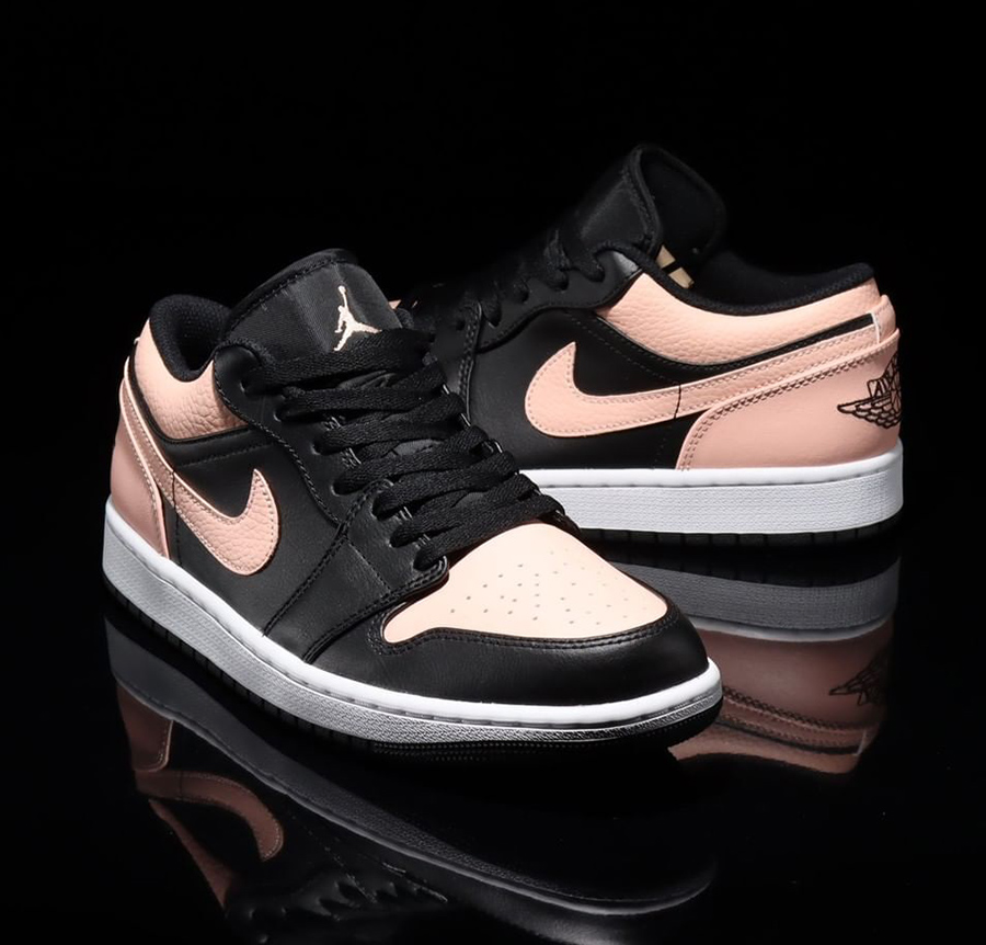 Giày Nike Air Jordan 1 Low 'Crimson Tint' 553558-034 - Ảnh 10