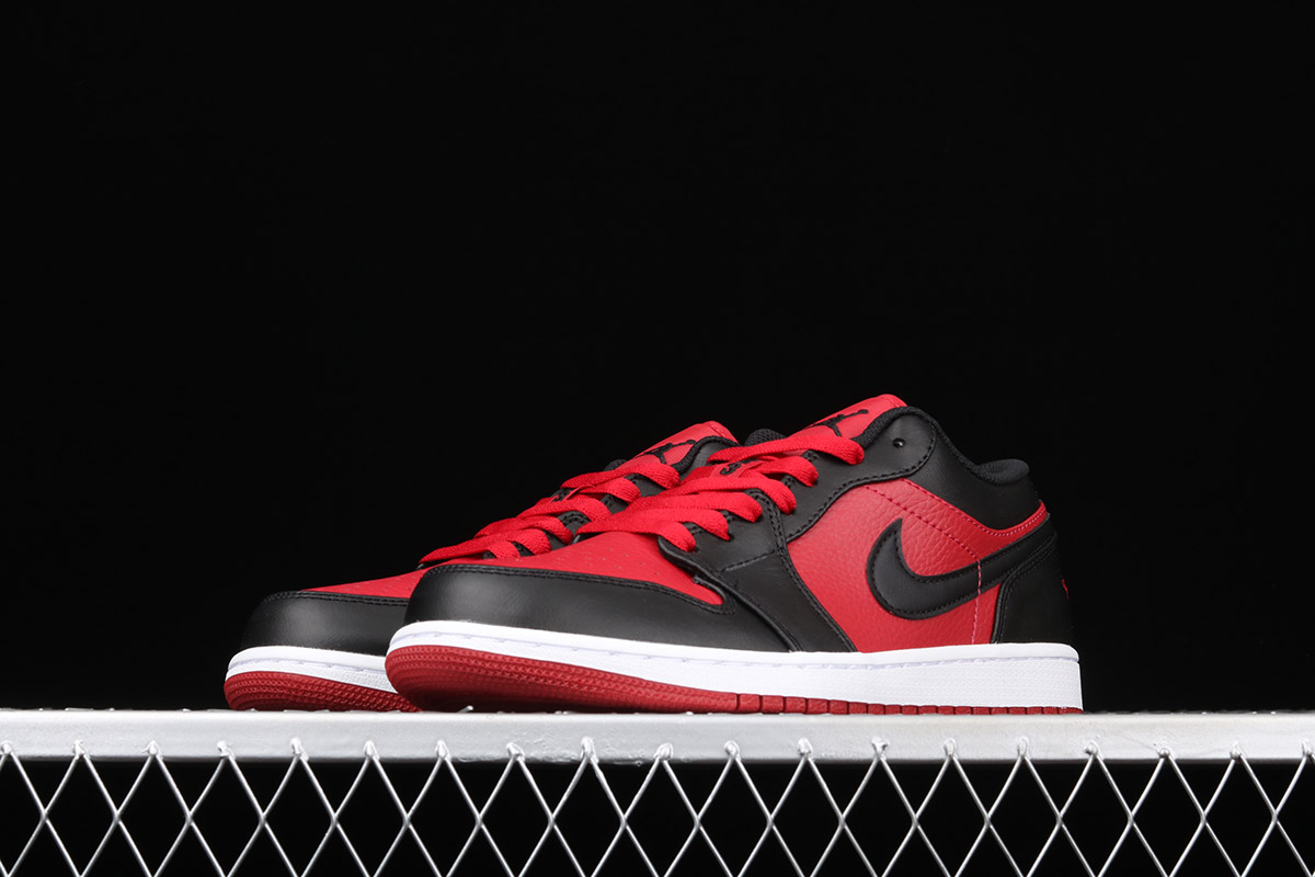 Giày Nike Air Jordan 1 Low 'Gym Red' 553558-610 - Ảnh 3