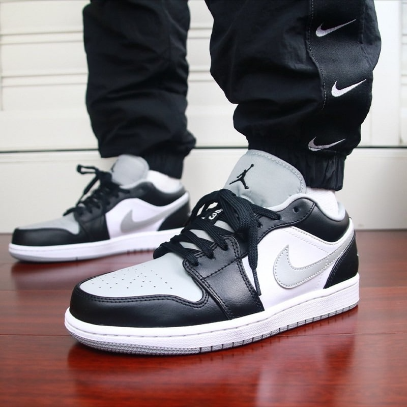 Giày Nike Air Jordan 1 Low 'Shadow' 553558-039 - Ảnh 2