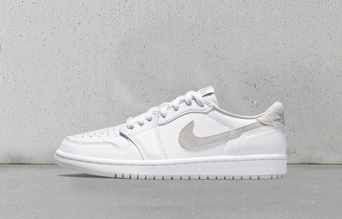 Giày Nike Wmns Air Jordan 1 Retro Low OG 'Neutral Grey' 2021 CZ0775-100 - Ảnh 3