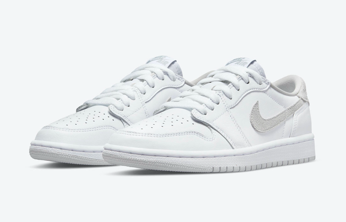 Giày Nike Wmns Air Jordan 1 Retro Low OG 'Neutral Grey' 2021 CZ0775-100 - Ảnh 6