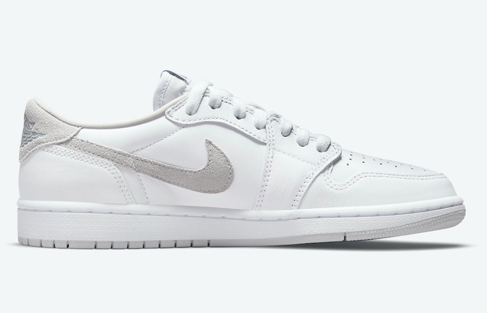 Giày Nike Wmns Air Jordan 1 Retro Low OG 'Neutral Grey' 2021 CZ0775-100 - Ảnh 2