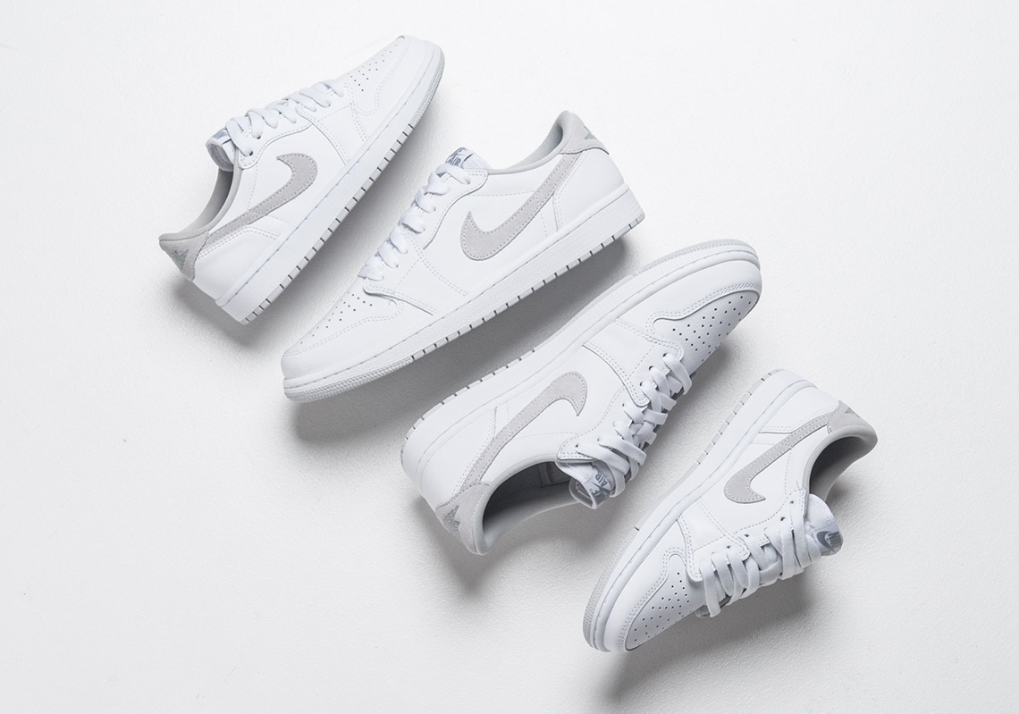 Giày Nike Air Jordan 1 Retro Low OG 'Neutral Grey' 2021 CZ0790-100 - Ảnh 5