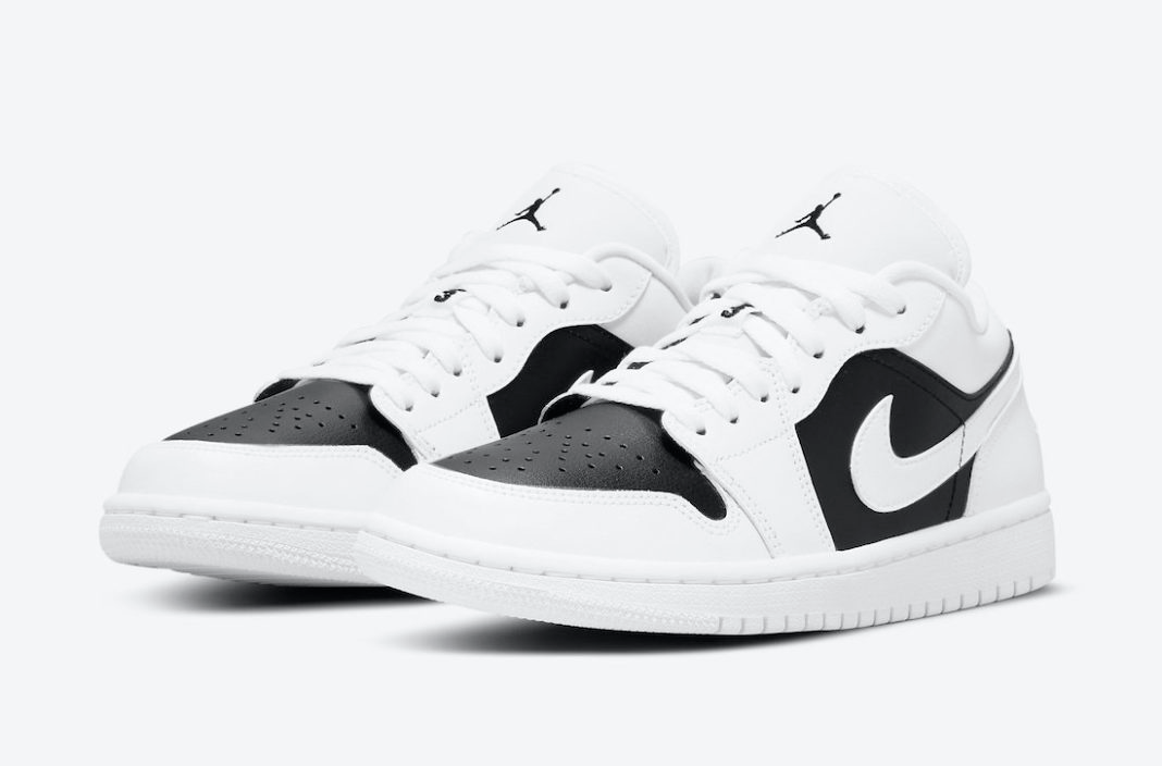 Giày Nike Wmns Air Jordan 1 Low 'Panda' DC0774-100 - Ảnh 10