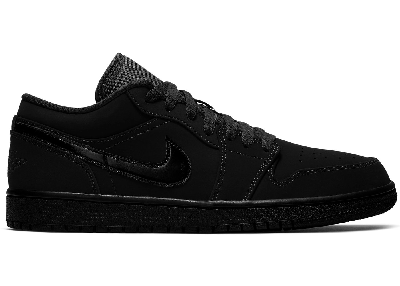 Giày Nike Air Jordan 1 Low Triple Black (2019) 553558-056