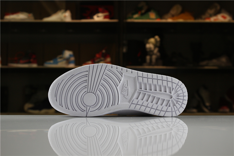 Giày Nike Air Jordan 1 Retro Low 'Pure Platinum' 553558-170 - Ảnh 6