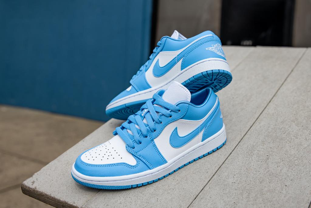 Giày Nike Eric Koston x Air Jordan 1 Low SB 'Powder Blue' CJ7891-401 - Ảnh 3