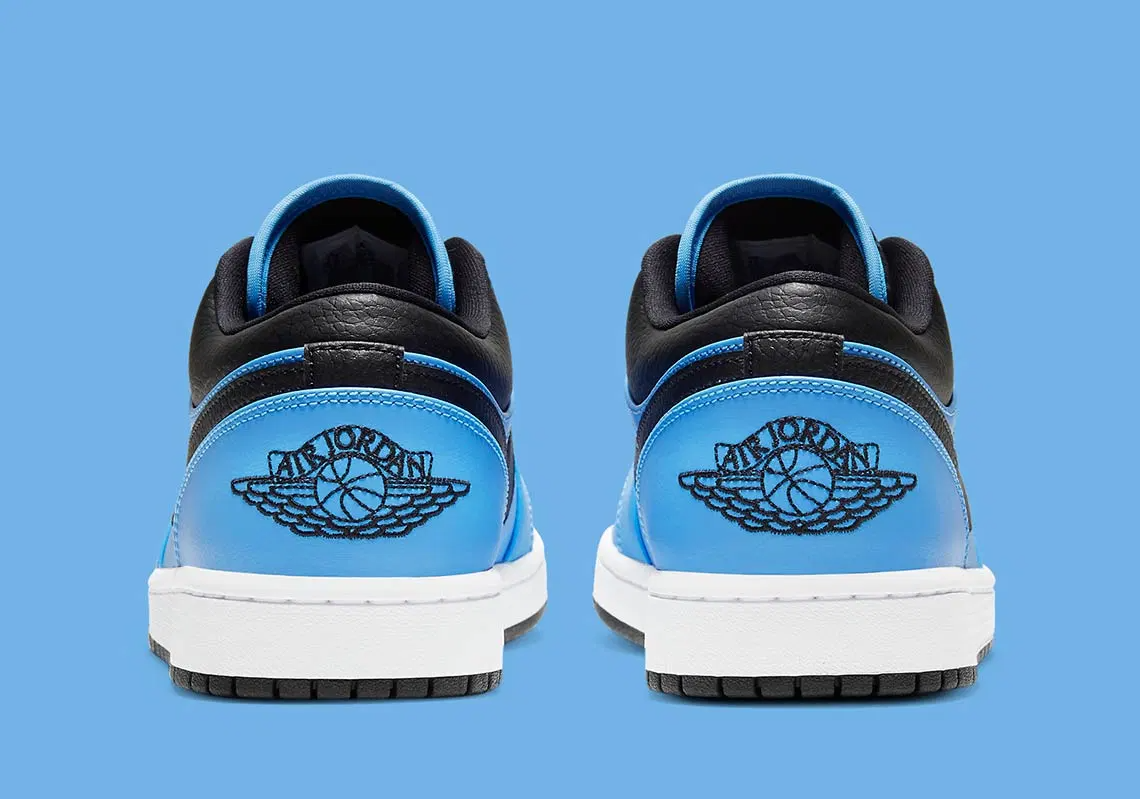 Giày Nike Air Jordan 1 Low 'University Blue Black' 553558-403 - Ảnh 10