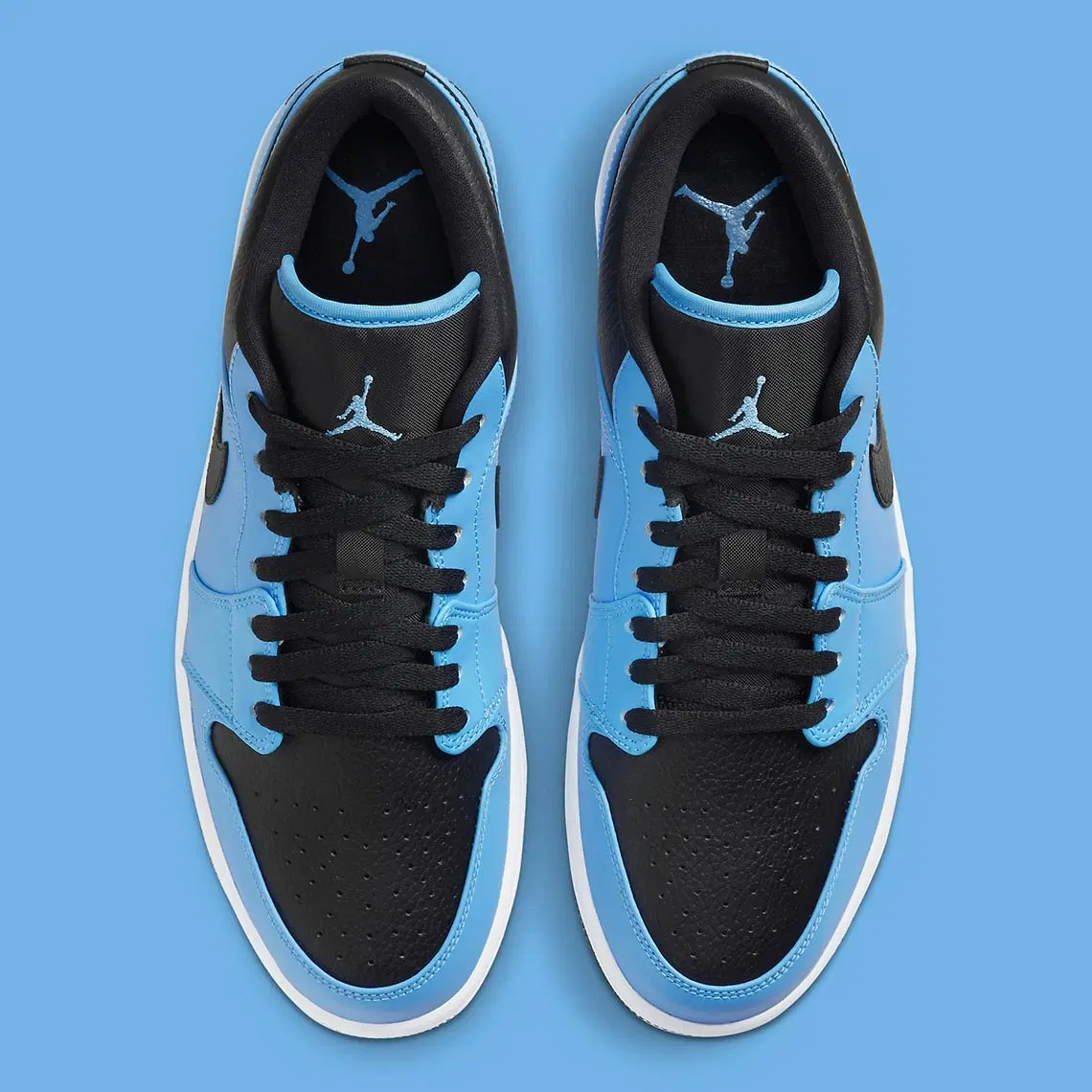 Giày Nike Air Jordan 1 Low 'University Blue Black' 553558-403 - Ảnh 5