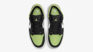 Alternative view of Giày Nike Air Jordan 1 Low &#039;Snakeskin Vivid Green&#039; DX4446-301