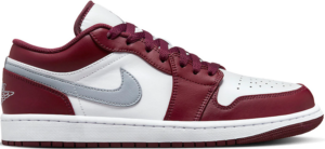 Giày Nike Air Jordan 1 Low 'White Bordeaux' 553558-615