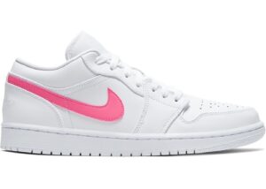 Giày Nike Air Jordan 1 Low White Multi-Color Swoosh CW7033-100