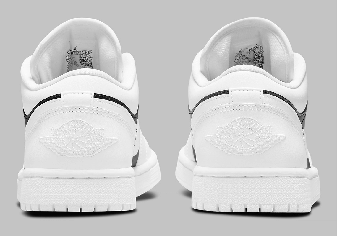 Giày Nike Wmns Air Jordan 1 Low 'Panda' DC0774-100 - Ảnh 12