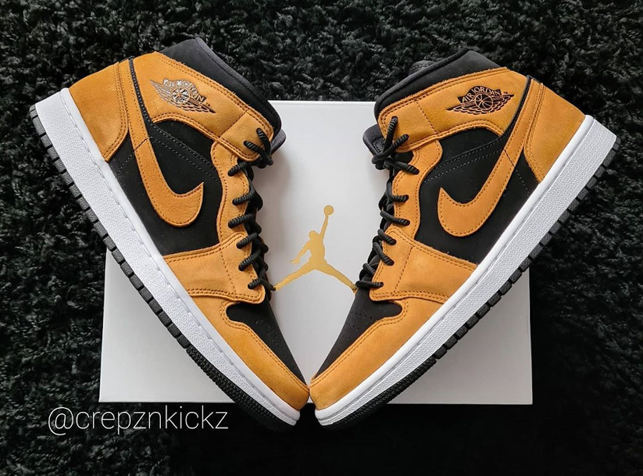 Giày Nike Wmns Air Jordan 1 Mid SE 'Desert Ochre' DB5453-700 - Ảnh 3