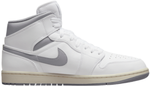 Giày Nike Air Jordan 1 'Mid White Stealth' 554724-135