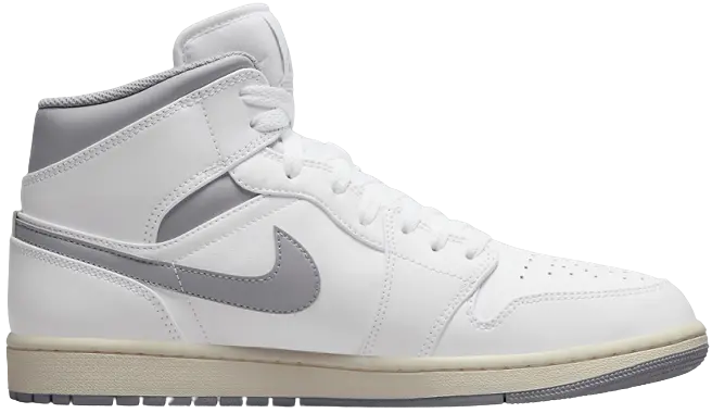 Giày Nike Air Jordan 1 'Mid White Stealth' 554724-135