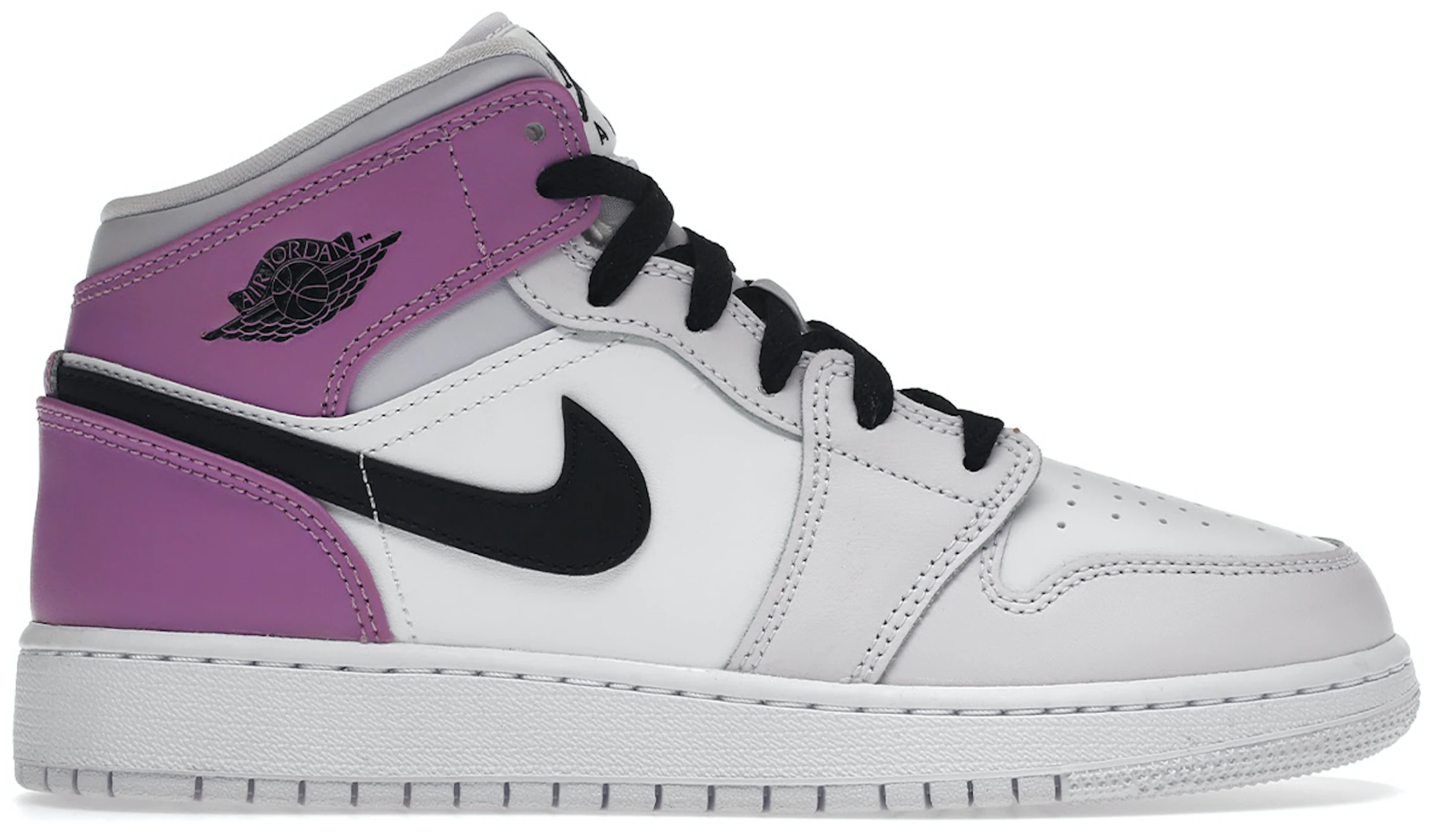 Giay Nike Air Jordan 1 Mid GS 'Barely Grape' DQ8423-501