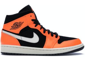 Giày Nike Air Jordan 1 Mid 'Black Cone' 554724-062