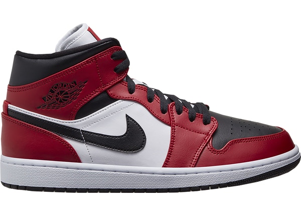 Giày Nike Air Jordan 1 Mid 'Chicago Black Toe' 554724-069