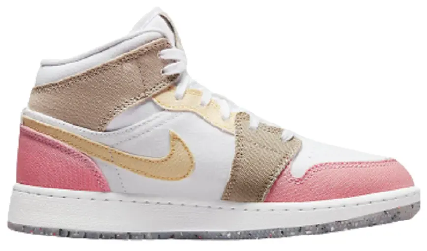 Giày Nike Air Jordan 1 Mid GS 'Pastel Grind' DJ0338-100