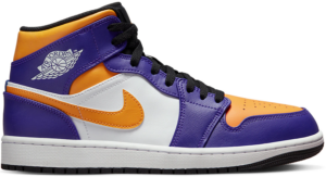 Giày Nike Air Jordan 1 Mid 'Lakers' DQ8426-517