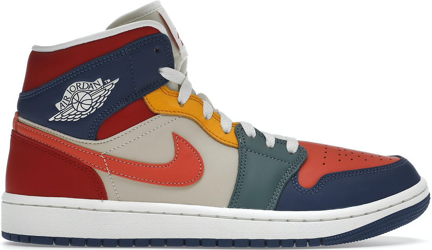 Giày Nike Air Jordan 1 Mid SE 'Multi Color' DN3738-400