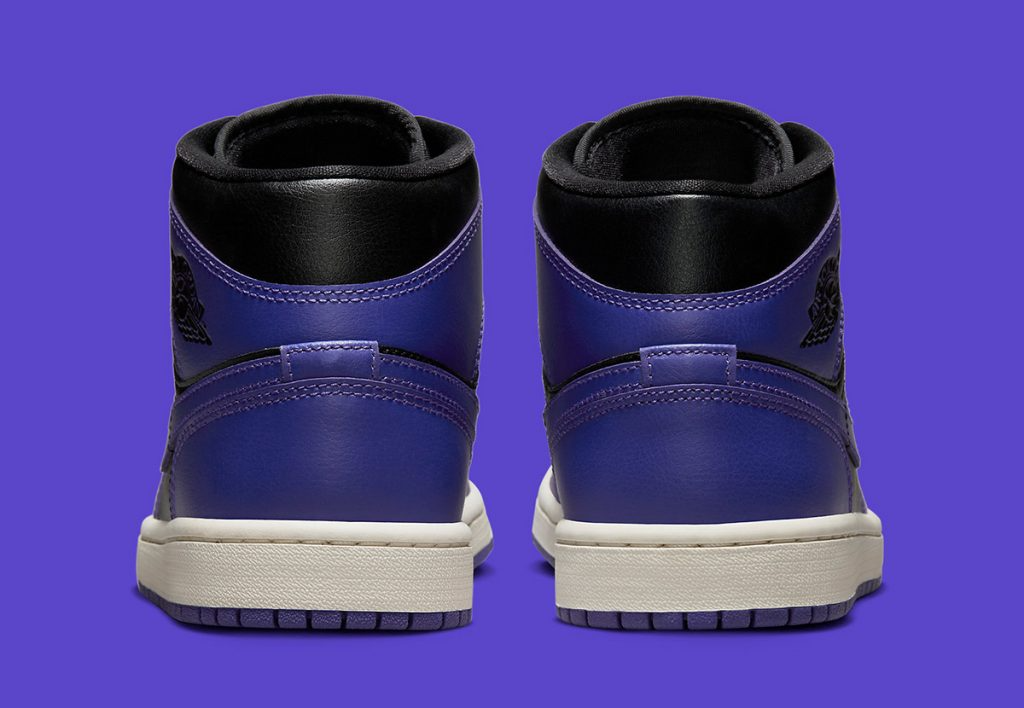 Giay Nike Air Jordan 1 Mid 'Purple Black' BQ6472-051