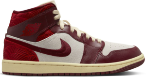 Giay Nike Air Jordan 1 Mid SE 'Tiki Leaf Team Red' DZ2820-601