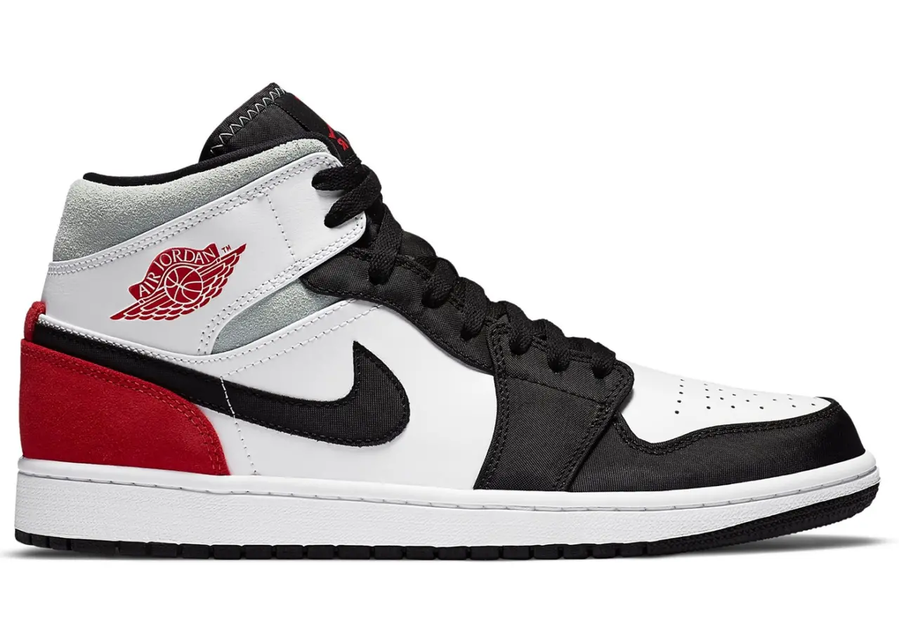 Giày Nike Air Jordan 1 Mid SE 'Union Black Toe' BQ6931-100