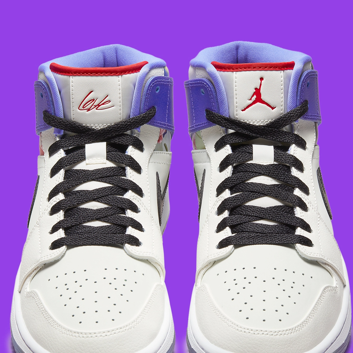 Giay Nike Air Jordan 1 Mid 'Valentine's Day Flowers' FD4330-101