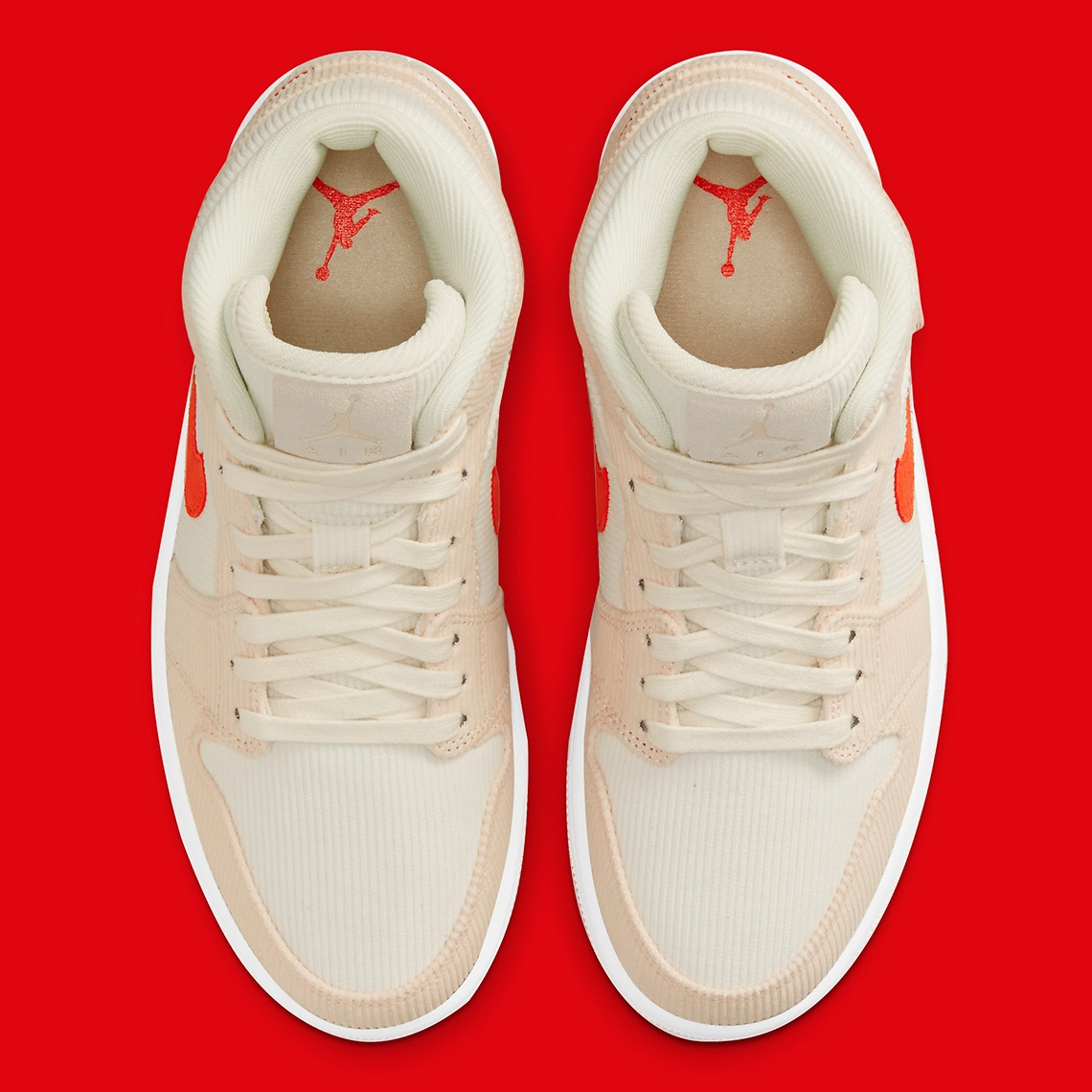 Giày Nike Air Jordan 1 Mid SE 'Corduroy' DA8009-108 - Ảnh 7