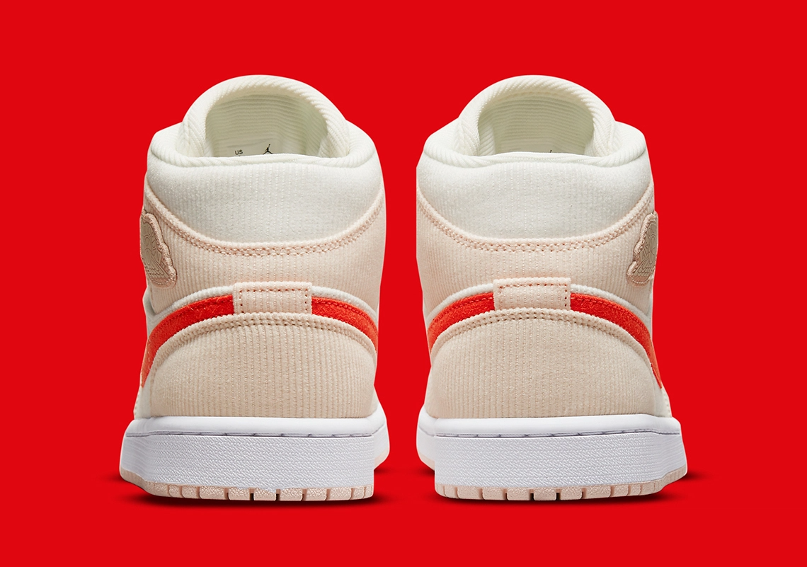 Giày Nike Air Jordan 1 Mid SE 'Corduroy' DA8009-108 - Ảnh 8