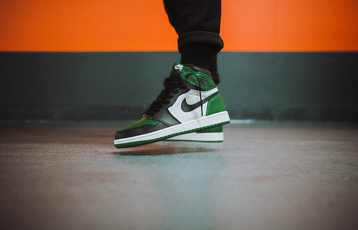 Giày Nike Air Jordan 1 Retro High OG 'Pine Green' 555088-302 - Ảnh 4
