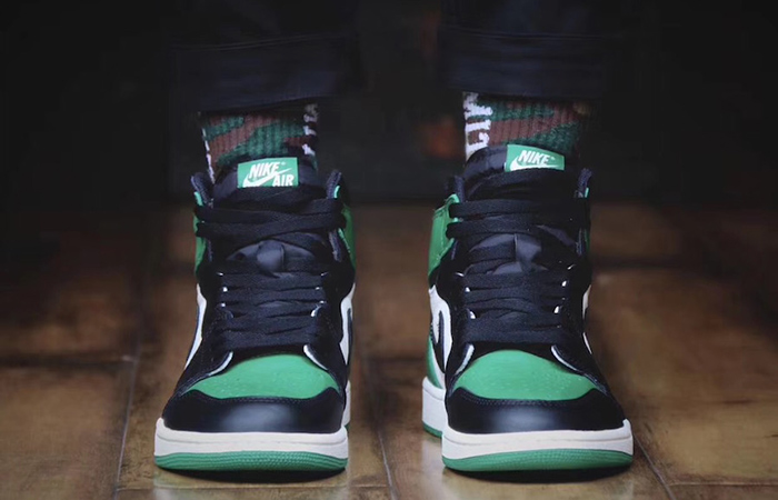 Giày Nike Air Jordan 1 Retro High OG 'Pine Green' 555088-302 - Ảnh 9