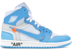 Giày Nike Air Jordan 1 x Off-White 'University Blue' AQ0818-148