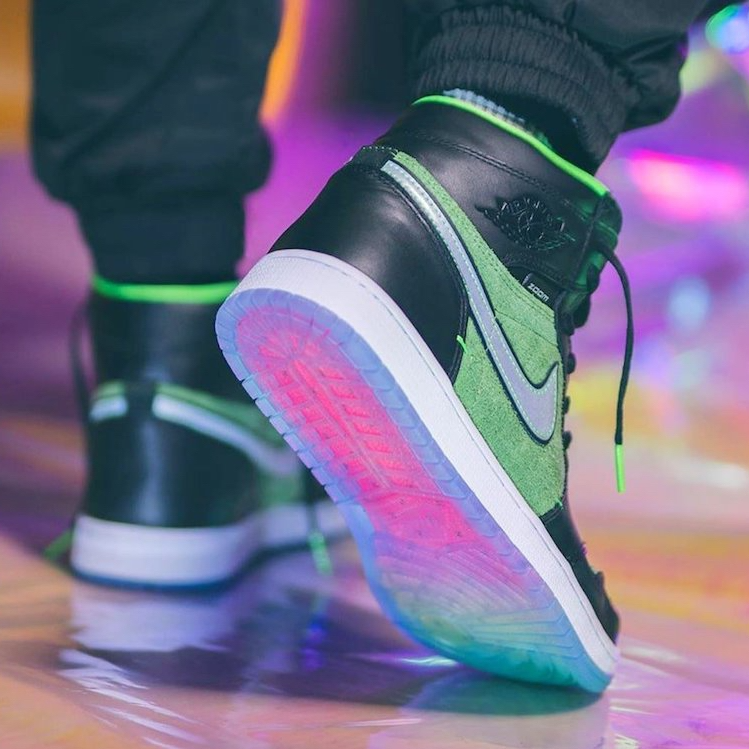 Giày Nike Air Jordan 1 High Zoom 'Zen Green' CK6637-002 - Ảnh 5