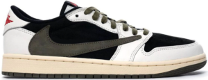 Giay Nike Air Jordan 1 x Travis Scott Retro Low OG SP 'Olive' DZ4137-106