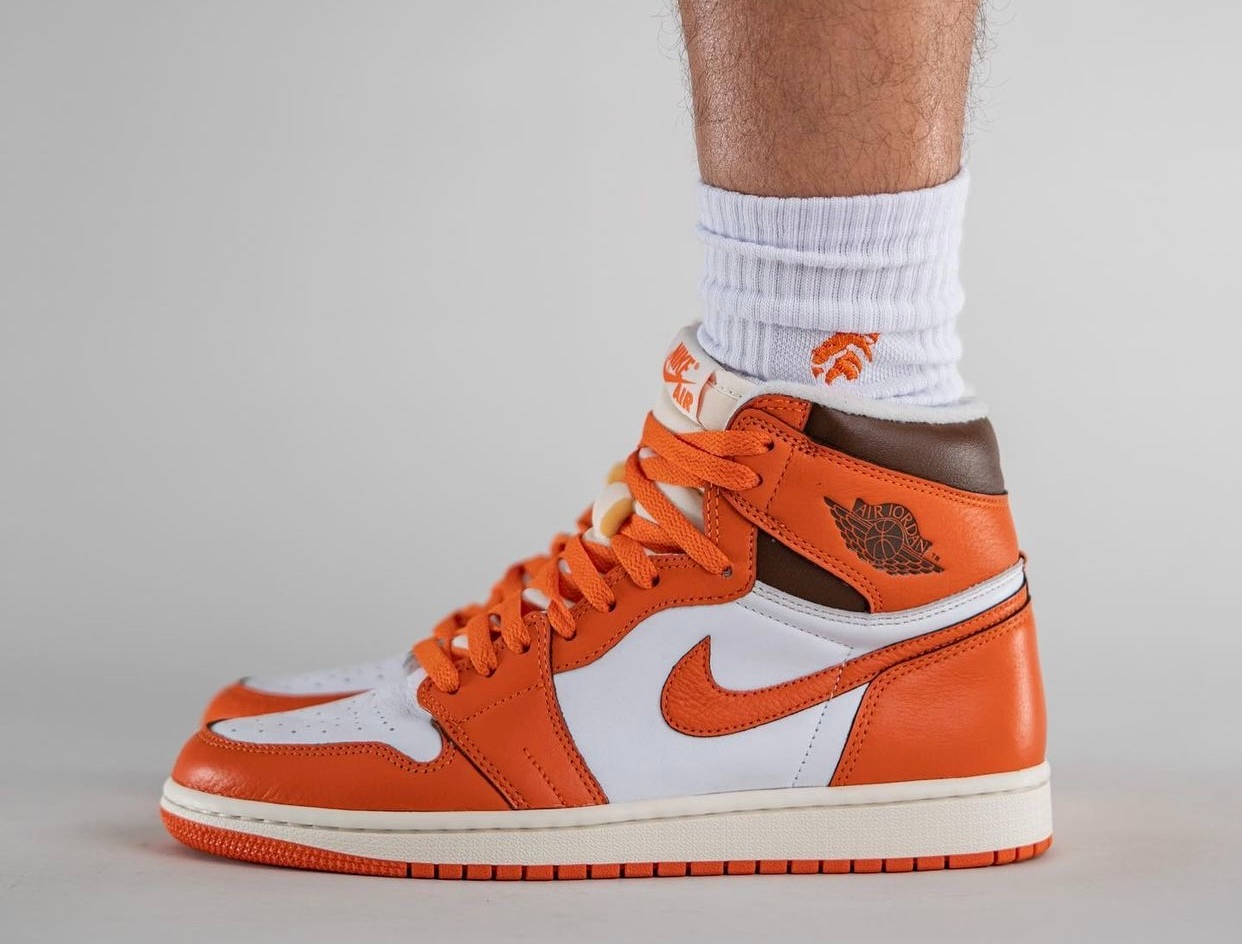 Giày Nike Air Jordan 1 Retro High OG 'Starfish' DO9369-101 - Ảnh 4