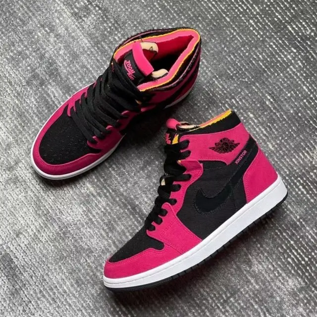 Alternative view of Giày Nike Air Jordan 1 High Zoom Comfort 'Fireberry' CT0978-601
