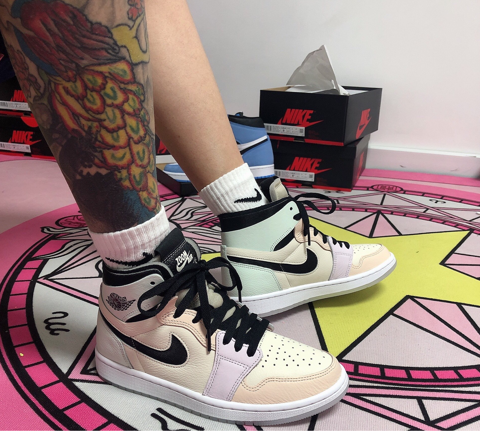 Giày Nike Wmns Air Jordan 1 High Zoom Comfort 'Easter' CT0979-101 - Ảnh 3