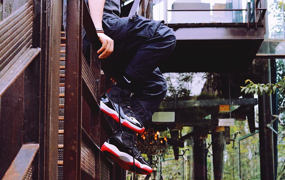 Giày Nike Air Jordan 11 Retro 'Bred' 2019 378037-061 - Ảnh 5