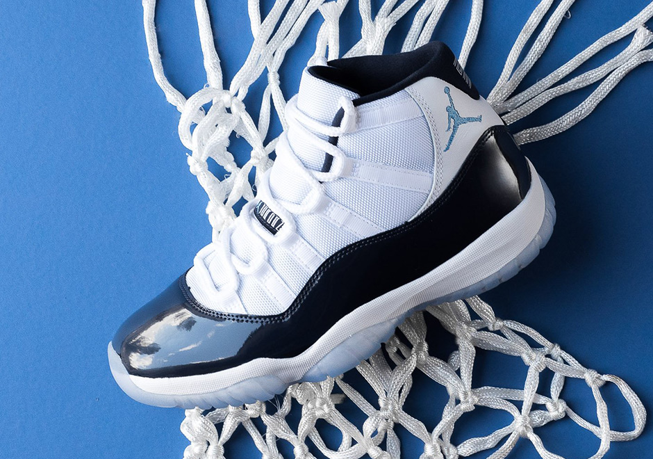Giày Nike Air Jordan 11 Retro GS 'Win Like '82' 378038-123 - Ảnh 11