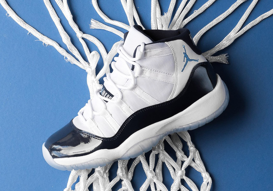 Giày Nike Air Jordan 11 Retro GS 'Win Like '82' 378038-123 - Ảnh 12